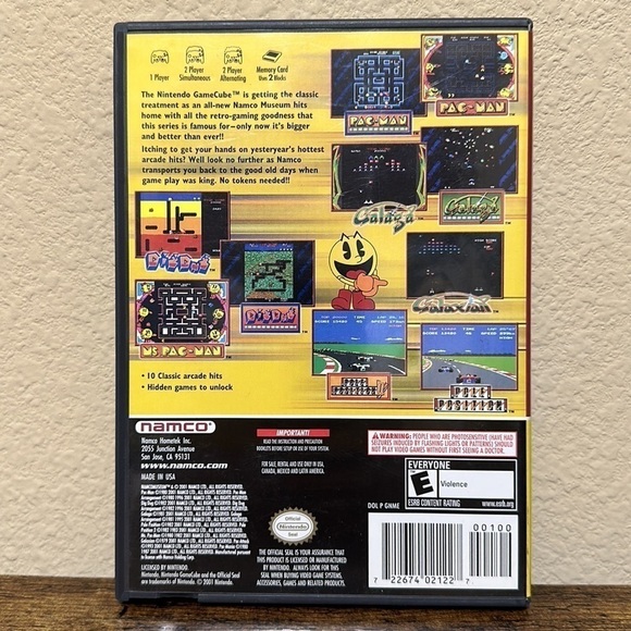 Nintendo GameCube Namco Museum Videogame for Nintendo GameCube - Picture 4 of 10